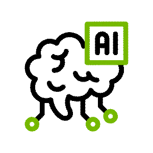 Deep Learning Animated Icon