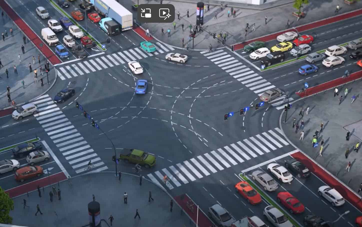 مدیریت ترافیک با هوش مصنوعی