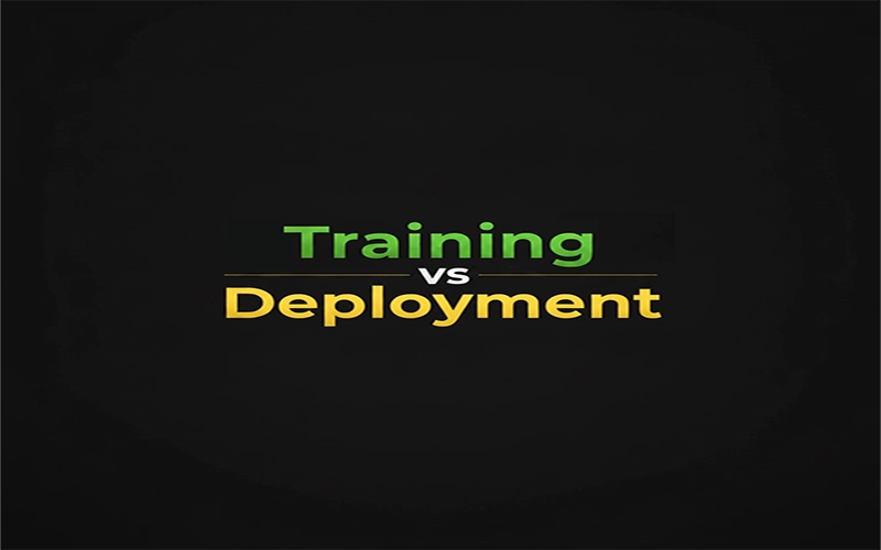 تفاوت Training و Deployment استنتاج در هوش مصنوعی (Inference) آموزش شبکه‌های عصبی (Model Training) استقرار مدل (Model Deployment) فاین‌تیونینگ (Fine-Tuning) بهینه‌سازی مدل هوش مصنوعی هوش مصنوعی لبه (Edge AI) تاخیر در استنتاج (Latency) الگوریتم پس‌انتشار (Backpropagation) چرخه حیات یادگیری ماشین (MLOps)